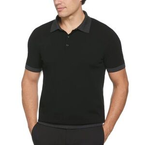 Perry Ellis Tech Knit Sweater Polo
